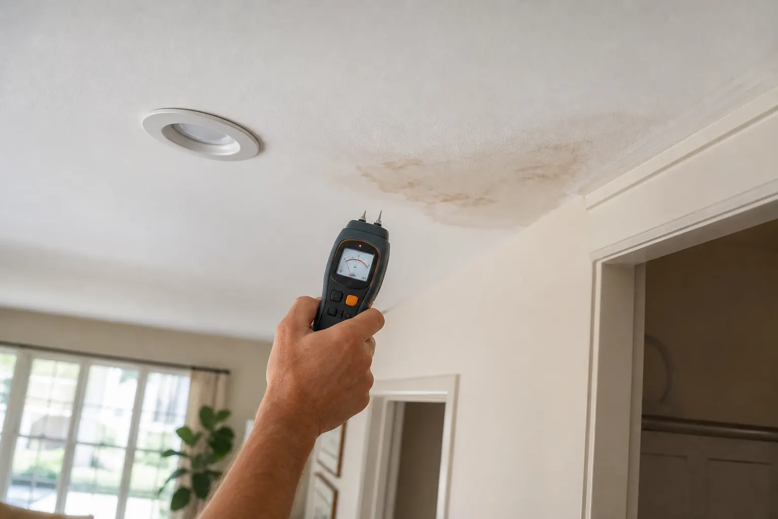 Interior Roof Leak Detection in Los Angeles