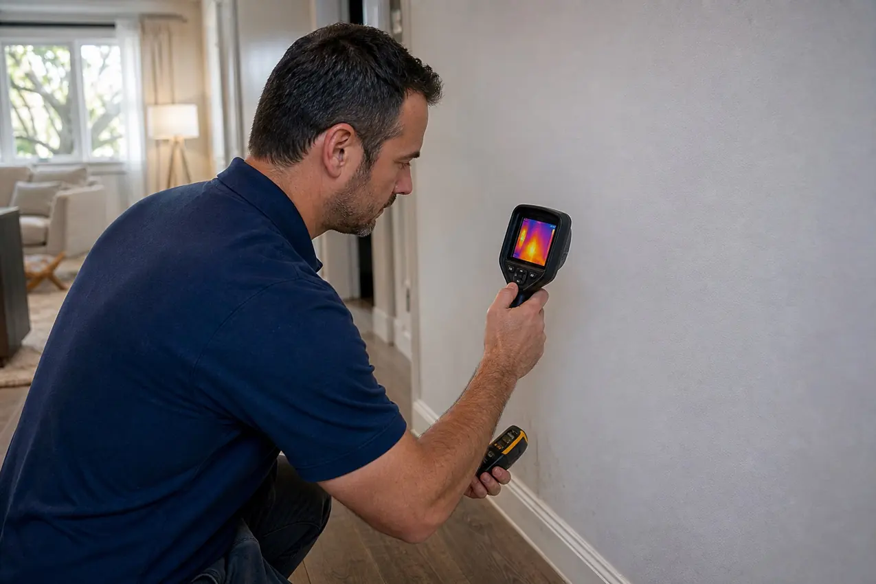 Moisture Detection and Mapping in Los Angeles